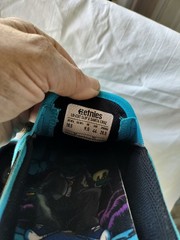 Etnies/Santa Cruz Slip Ons, Men’s 10.5, Upgraded Remind Insoles, Blue!