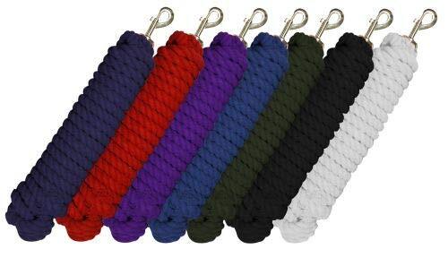 25′ Braided Cotton Lunge Line w/ Brass Snap