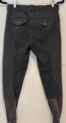 Ovation Ladies Riding Breeches Full Seat Size 30 R Equestrian Pants Stretch Gray