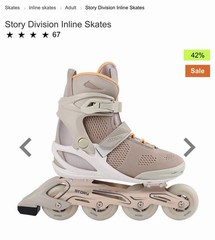 Story Division Inline Skates E062 Model Division Adult Roller Skates