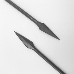12PCS Carbon Steel Arrowhead Archery Hunting 150 Grain for ID 6.2mm Shaft Arrow