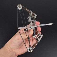 10″ Mini Compound Bow Arrows Set 12lbs Archery Target Gift Adult Shooting