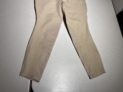 Ariat Breeches Women’s 34 L Tan Khaki Equestrian Riding Knee Grip Cotton 34×27