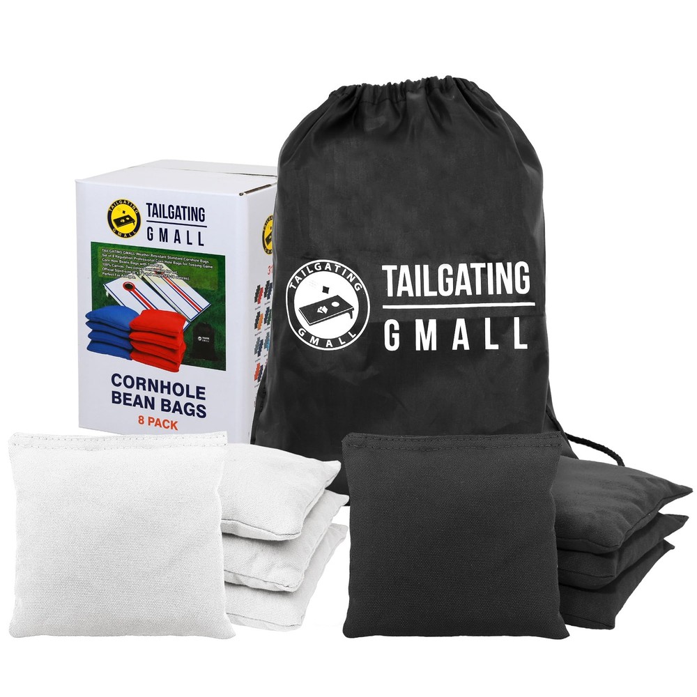 Cornhole Bags Set of 8 Regulation Professional Corn Hole Bean Bags Weather Re…