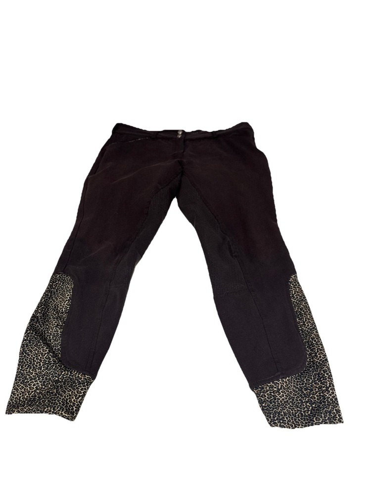 Dover Saddlery Riding Pants Size 32 (34×25.5) Cheetah Horseback Western English