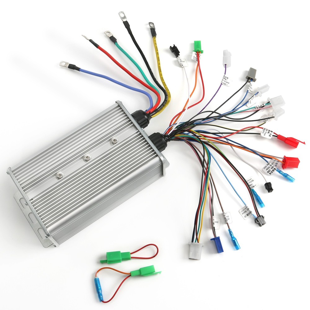 48V 60V 72V 3000W 50A Brushless Motor Controller For Electric Scooter Bicycle