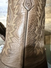 Old West LF1534 Brown Leather Western Equestrian Boots Size 7.5