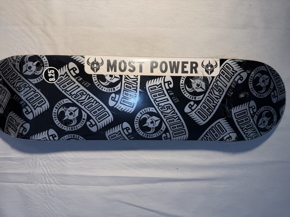 Darkstar Skateboard Deck Most Power Brand New In Shrink Wrap 8.25