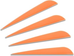Arrows Vanes 4 Inch Plastic Feather Fletching for DIY Archery Arrows 50 Pack…