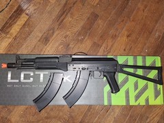 Used LCT AK-104 AEG with GATE TITAN mosfet – Black