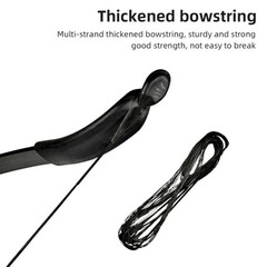 53» Takedown Recurve Bow 30lbs/40lbs Right Handed,Beginners Archery Target Set