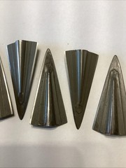Vintage 2 Blade Glue on Broadheads Lot Of 5
