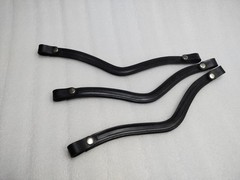 Leather Horse Snap Browband Empty Channel All Sizes & Shapes (6,8 & 10mm).