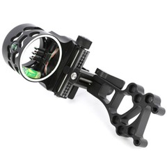 Compound Bow Sight 5 Pin (.019) Bow Sight Light Micro Adjustable Archery Hunting