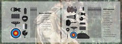 Compound Bow For Adults ＆ Youths,0-70Lbs,Adjustable Archery Hunting Training Set