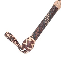 4 TO 12 Feet Long 16 Plait Cow Leather BULLWHIP Belly & Bolster INDIANA JONES