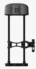 PSE 1-Piece Riser Mount Bow Quiver Charcoal New
