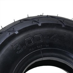 4X 3.00-4 Tire + Tube set 260X85 10×3 For E300 E325 ATV Scooter Go Kart Racing