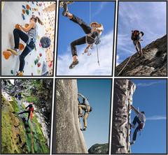 Climbing Belts, Thicken Professional Half Body Safety Belt Climbing Gear for Tre