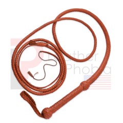 Cow Hide Leather BULL WHIP 04 to 10 Feet Long 12 Plaits Indiana Jones Whip