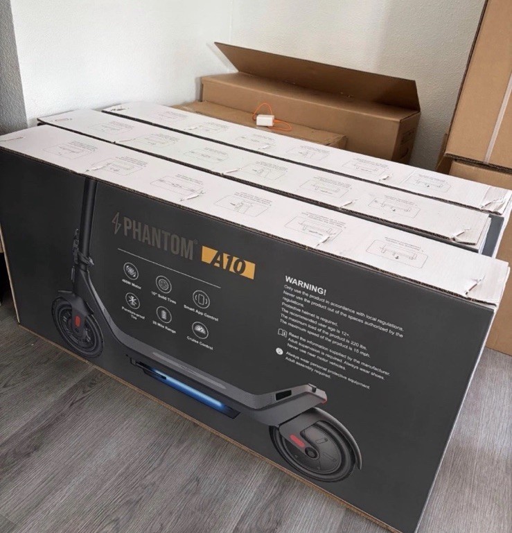 phantom a10 smart electric scooter