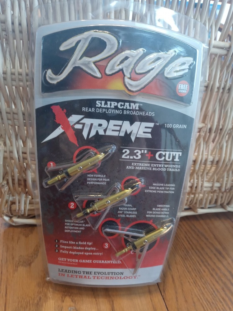 Rage Slipcam X-treme 2.3″ + Cut-BRAND NEW-SHIPS SAME BUSINESS DAY