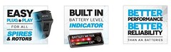Paintball N-Charge Lithium Ion Rechargeable Hopper/Loader Battery Pack – Fits Al