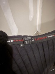 Lemieux Pro Lambskin Half Pad Used – Great Condition – Size Large Black