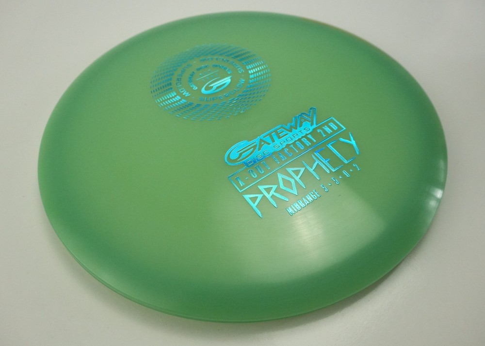 Gateway Disc Golf Diamond Glow Factory Second Prophecy Midrange Disc