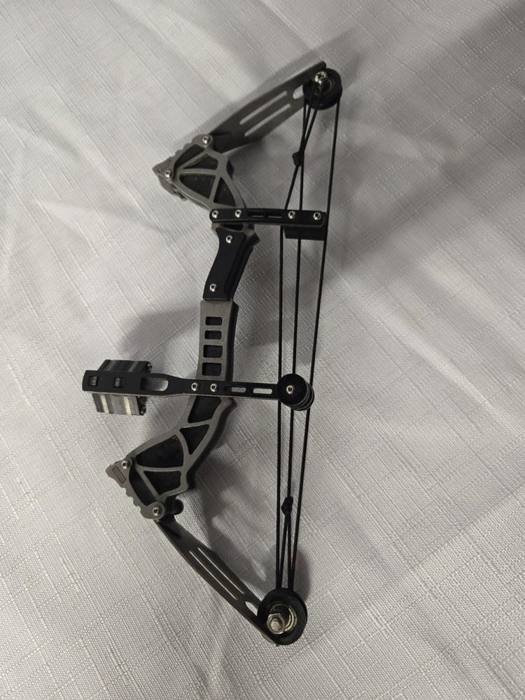 9″ Pocket Mini Archery Compound Bow Stainless Steel Jincene A69