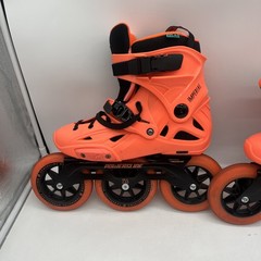 Powerslide Imperial Inline Skates Orange 3x125mm EU 41/42 US 7.5/8 UK 6.5/7