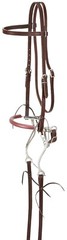 Browband Headstall – Reins – Curb Chain and Hackamore Set – 3 Color Choices