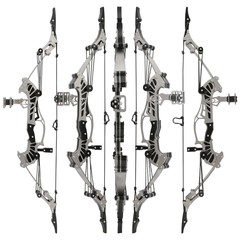16″ Archery Mini Compound Bow Arrow Set 16Ibs Children Toy Target Practice Game