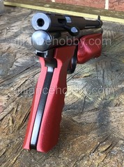 Sparkle Red Fatty Grips Forearm Set + Trigger Shoe Crosman 1377 1322 P1377 P1322