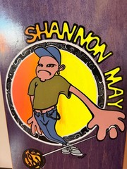 NOS G&S Shannon May “Yo-Yo Kid” Skateboard Deck – Original 1991 – Not a Reissue