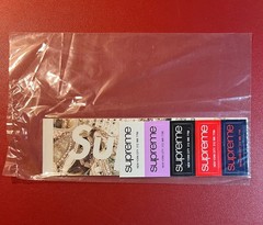 Supreme Sticker Pack of 3 Stickers Bling Box Logo New York Shop Minis