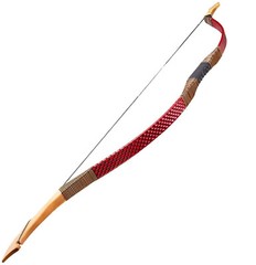 30-60Lbs Handmade Traditional Snakeskin Pattern Mongolia Longbow Ancient Longbow