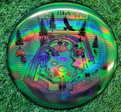 PDGA PINBALL Full Foil BUZZZ – Discraft Disc Golf Midrange Landscape 5/4/-1/1