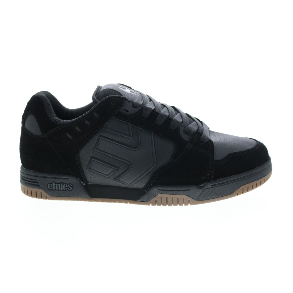 Etnies Faze 4101000537544 Mens Black Suede Skate Inspired Sneakers Shoes