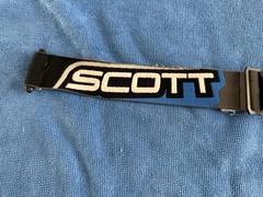SCOTT PAINTBALL Goggle Strap – BLUE/BLACK/WHITE/GREY