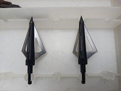 Game Tracker Terminator Broadheads 125 Grain 2 Pack + 9 Practice Tips