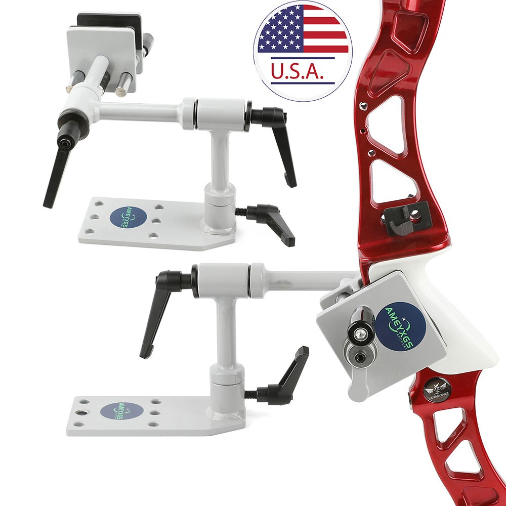 360° Adjustable Bow Vise Universal Tuning Kit Archery Mount Maintenance Tool