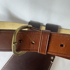 Cabela’s Leather Left-Hand Hip Archery Quiver Belt Quiver Brown Adjustable 97-42