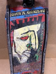 Vintage 1988 Vision Skateboards John A Grigley Mini II 29×9, OJ Santa Cruz
