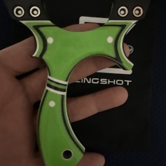 Borneo left hand hold 95mm By NFZ Slingshots