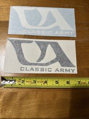 Classic Army Airsoft Vinyl Decal