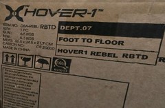 Hover-1 Rebel Hoverboard Rainbow Tie-Dye UL 2272 Certified LED 6MPH NEW