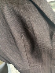 Free Ride Equestrian Ladies Brown Tweed Hunt Show Coat Jacket Size M