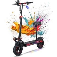 Electric Scooter 55MPH 38AH 60V Folding Fast Escooter for 6000W Adult Dual Motor