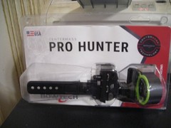 New Bowtech Centermass Pro Hunter 5 Pin Slider Sight LEFT HAND By BLACK GOLD
